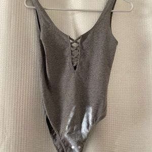 Women’s Forever 21 Front Crisscross Bodysuit